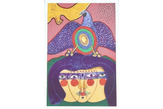 Verige De L'Oeil III, Corneille (1922-2010), Belgium, Signed Screenprint