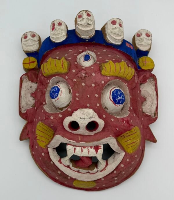 Cham Mask, Mahakala, Tibet, Early-Mid 20th Century - Image 4