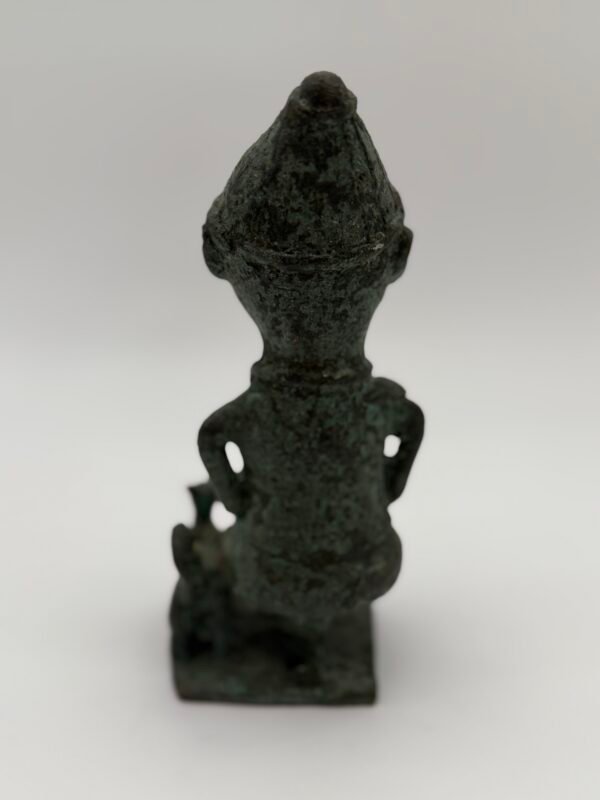 Yoruba Bronze Figures, Nigeria, Pair - Image 11
