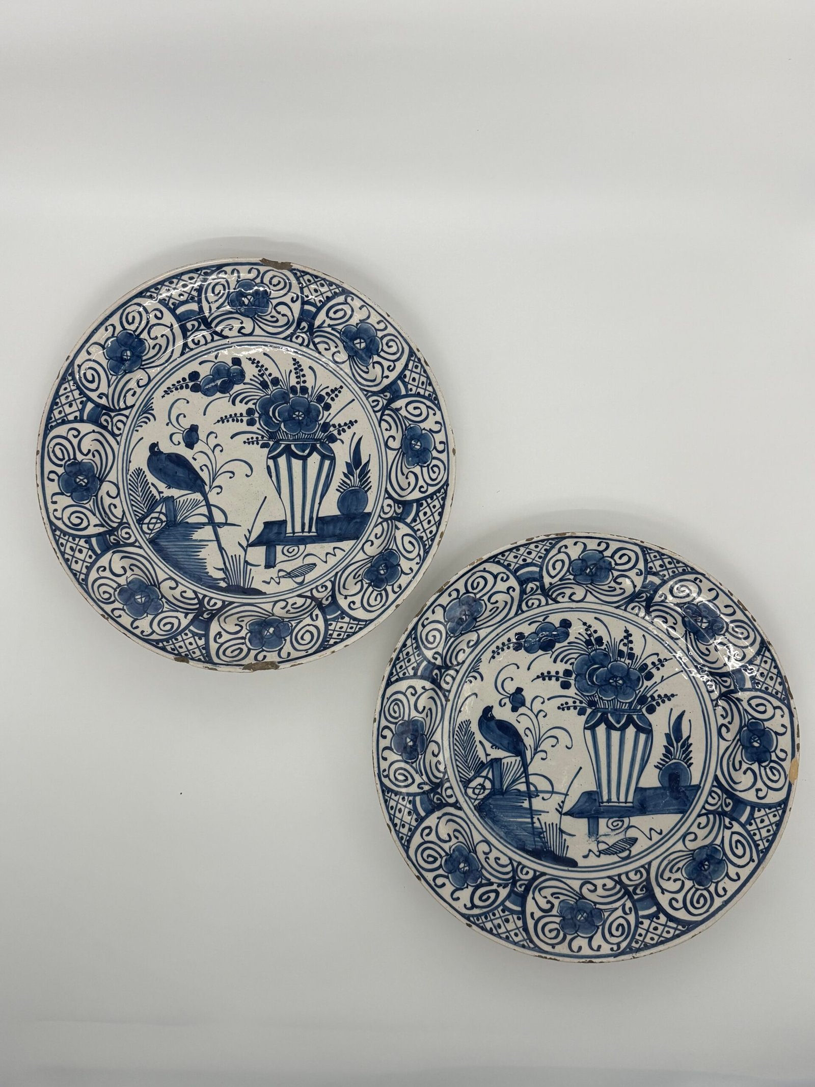 Delft Chargers, Dutch, 18th Century