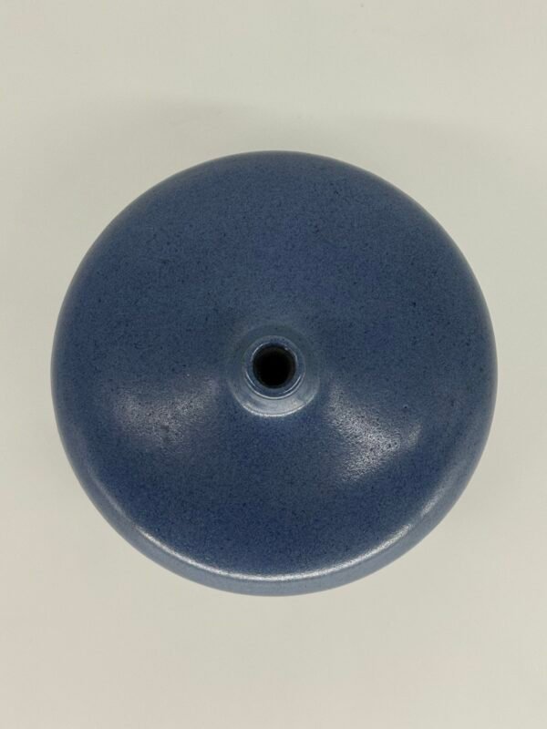 Stoneware Powder Blue Glazed Vase - Image 4