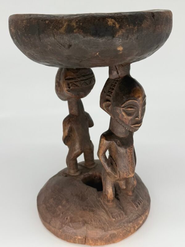 Yoruba Figural Stool, Nigeria - Image 4
