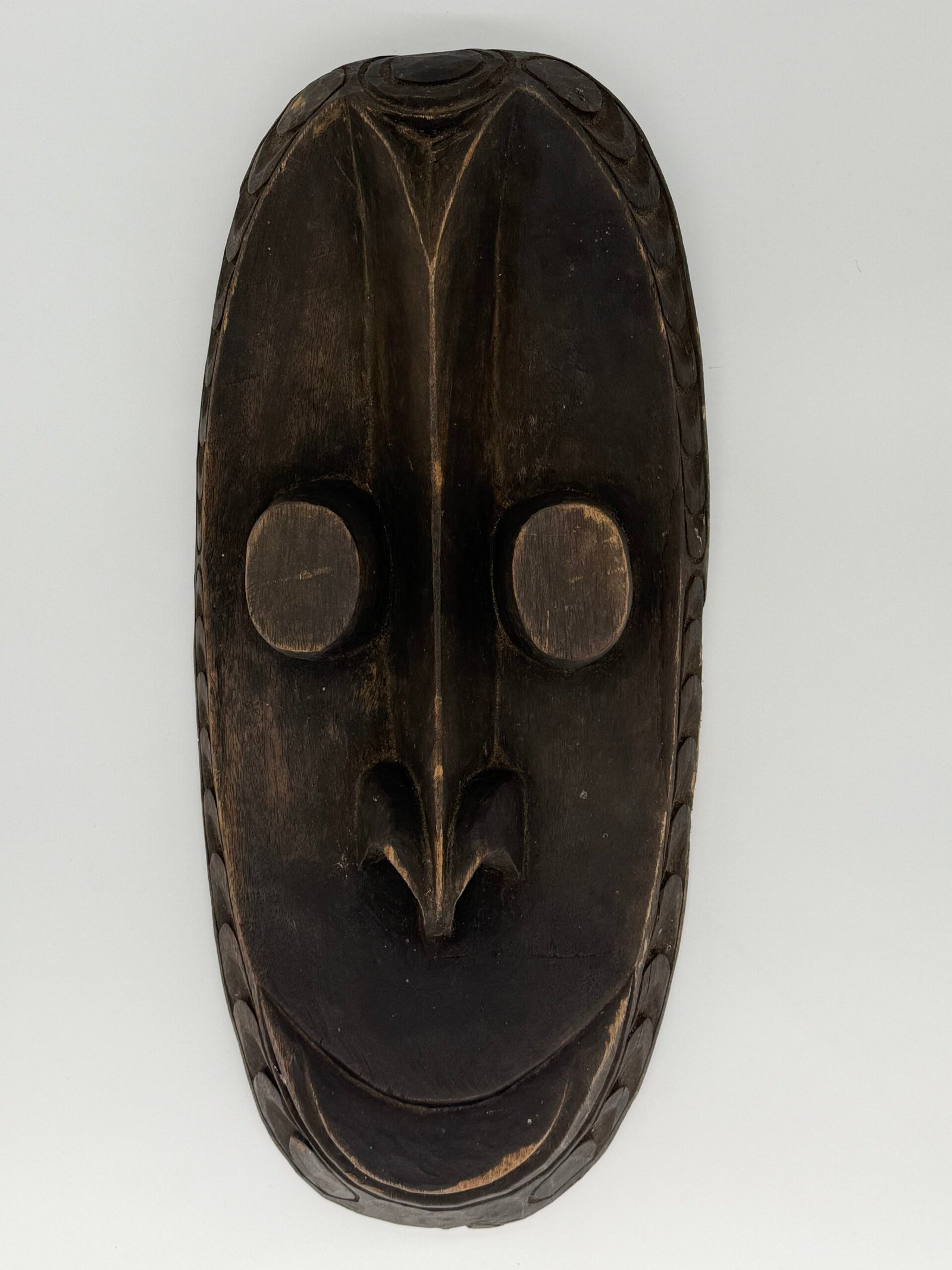 African Tribal Wall Mask, Papua New Guinea
