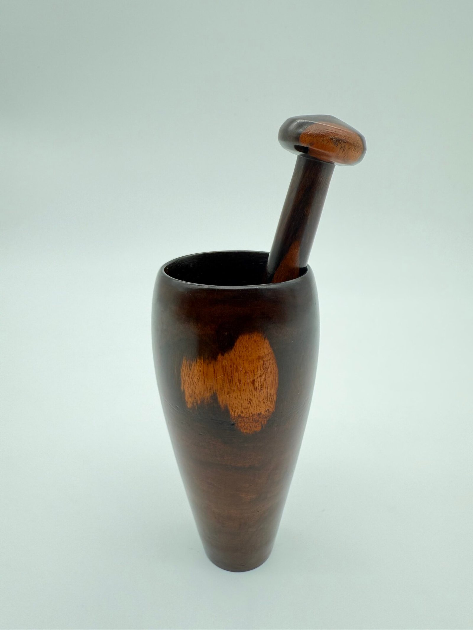 Lignum Vitae Apothecary/Snuff Pestle and Mortar, Early 19th Century