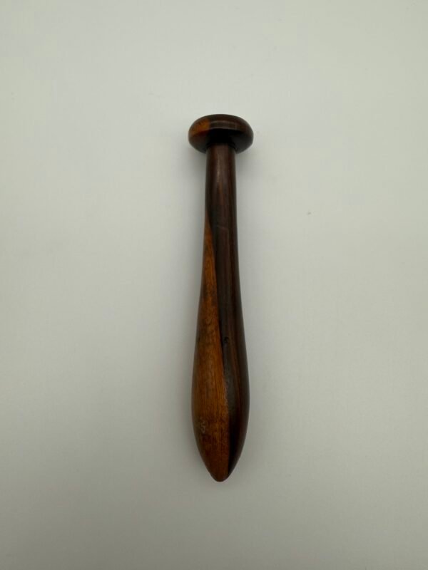 Lignum Vitae Apothecary/Snuff Pestle and Mortar, Early 19th Century - Image 10