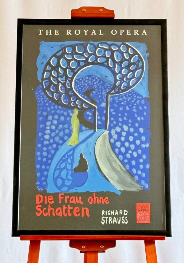 The Royal Opera, Die Frau Ohne Schatten, Advertising Poster