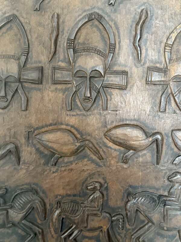 Beautiful African Granary Door, Dogon People, Mali, Mid-Century - Image 4