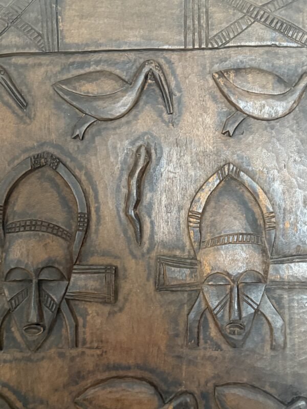 Beautiful African Granary Door, Dogon People, Mali, Mid-Century - Image 5