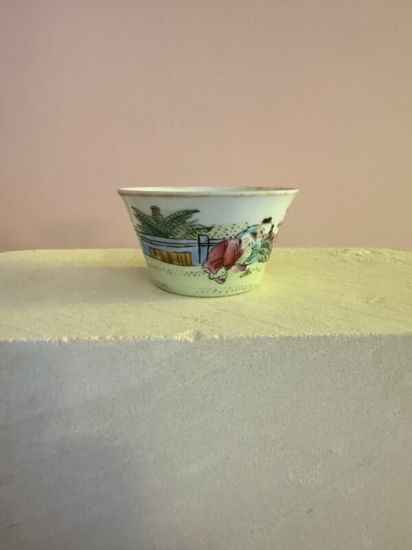 Antique Chinese Famille Rose 'Hundred Boys' Porcelain Bowls – Set of 3 Graduated Size – Qing Dynasty - Image 11